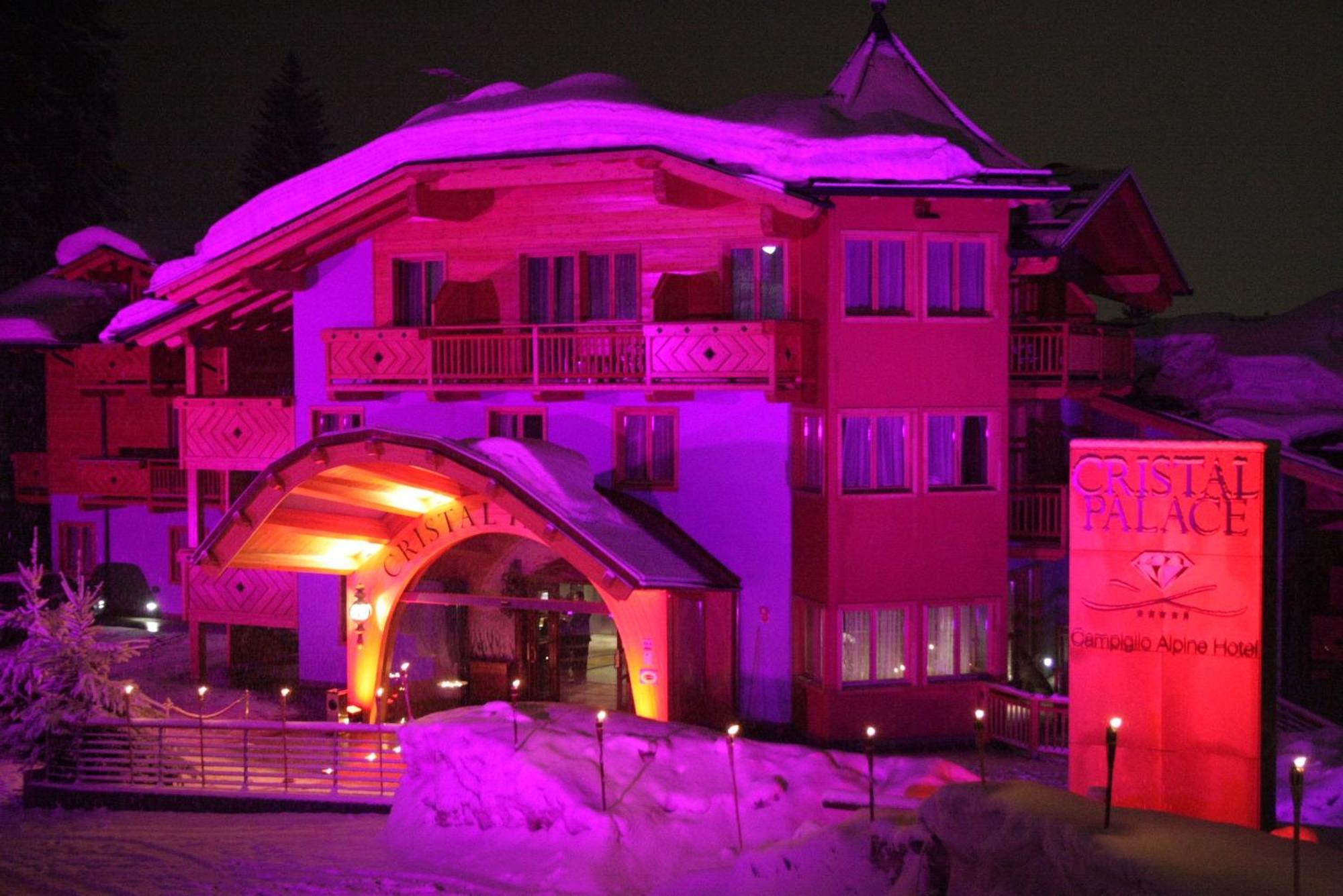 Cristal Palace Hotel Madonna di Campiglio Bagian luar foto